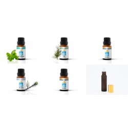 Domácí aroma lékárnička - sada 5 esenciálních olejů